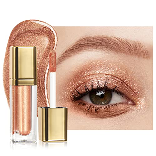 Liquid eyeshadow,Lidschatten Flüssiges Shimmer Metallic Stick,Glitzer Lidschatten schminke smokey eyes make up ür Party Festival (16) von Anglicolor