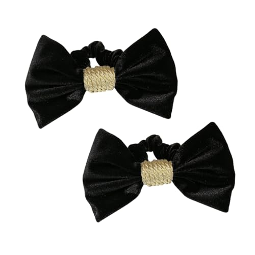 2St Haarseil haarschmuck Haarspangen Bowknot-Haargummis Bowknot-Haarring Haarbänder Tiara Kopfschmuck für Mädchen bowk-not Haargummi Krawatte Kopfbedeckung Haartuch Haarnadel Schal von Angoily