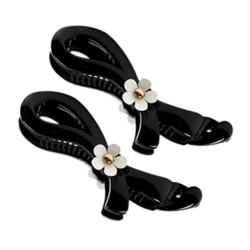 Angoily 2St Haar Klammern hair styling hairclipper hair accessories for girls hairclips Haar-Accessoire haarclip kopfschmuck Banane Pferdeschwanz Kopfbedeckung Haarnadel Damen Halter von Angoily