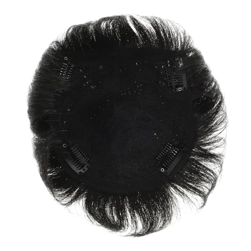 3 Stück Männer Perücke haarteil mit klammer toupee for men Haarteil Männer Haarteil mit Clip Männer Haarclip Männer Haarteil ersetzen Perückenstück Xuchang Mann echtes Haar von Angoily