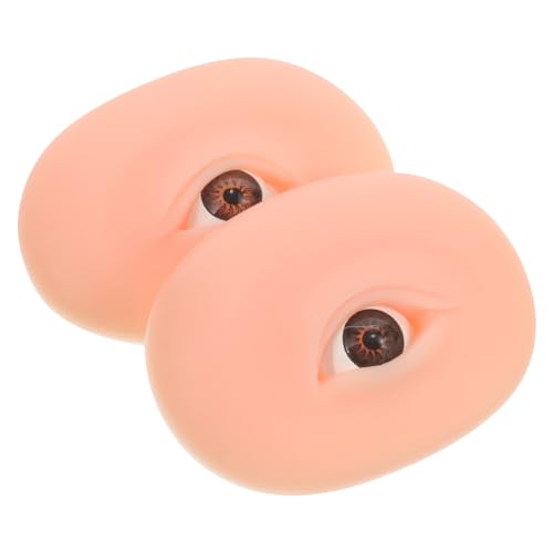 Angoily Realistisches Silikon-make-up-trainingstool Für Lidschatten Augenbrauen Übungshaut von Angoily