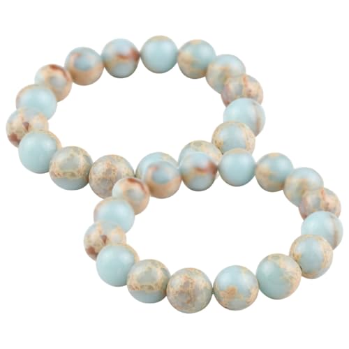 Angoily 1 Satz Beaded Armband Für Hautfreundliche Perlenarmbänder Schmuckstücke Für Frauen Für Partys Und 2 Stück von Angoily