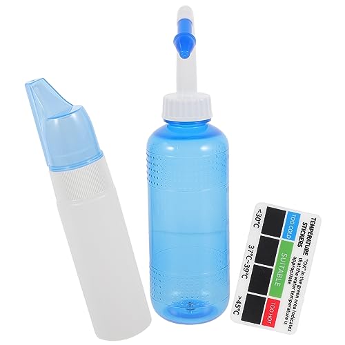 Angoily 1 Satz Nasenspülung Nasenspülreiniger Nasenspüler Nasenreinigungsset Nasenspülflasche Nasenreiniger Multifunktion Werkzeug Reinigungsflasche Neti-Topf Flasche spülen pp Angoily 1 Satz Nasenspülung Nasenspülreiniger Nasenspüler Nasenreinigungsset Nasenspülflasche Nasenreiniger Multifunktion Werkzeug Reinigungsflasche Neti-Topf Flasche spülen pp von Angoily