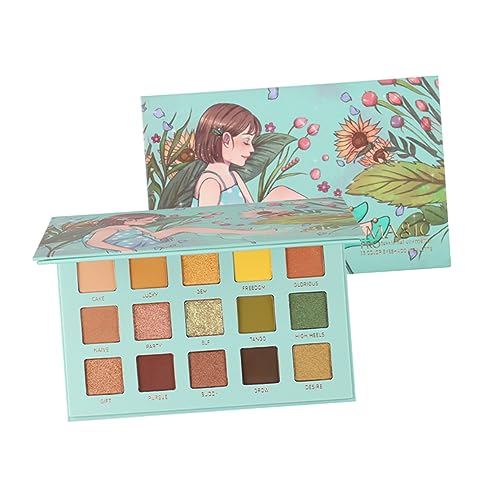 Angoily 1 Stück 15 Kosmetische Palette Lidschatten Erdbeer Stirnband Damen Make-up-zubehör Kindheit Tragbar von Angoily