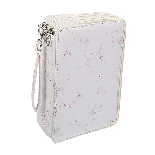 Angoily 1 Stück Federmäppchen Bleistifttasche Zarte Schreibwarentasche Zeichenstifte Etui Einfache Bleistifttasche Tragbare Bleistifttasche Malstifte Tasche Reißverschluss von Angoily