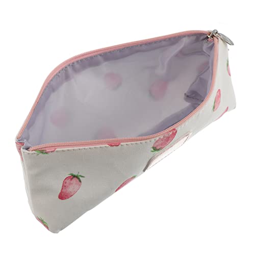 Angoily 1 Stück Fruchtmuster Federmäppchen Stiftetasche mit Großem Stauraum Waschbar für Altersgruppen für Schule von Angoily