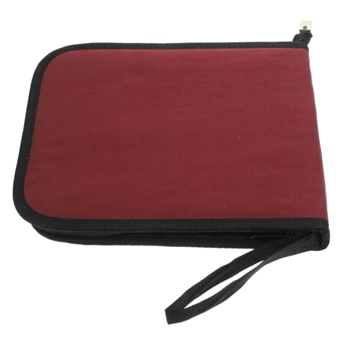 Angoily Faltbares Federmäppchen Langlebigem Canvas Große Kapazität Stifte Aufbewahrungstasche für Kunst und Zeichnungen Praktisch für Schule und Büro 1 Stück von Angoily