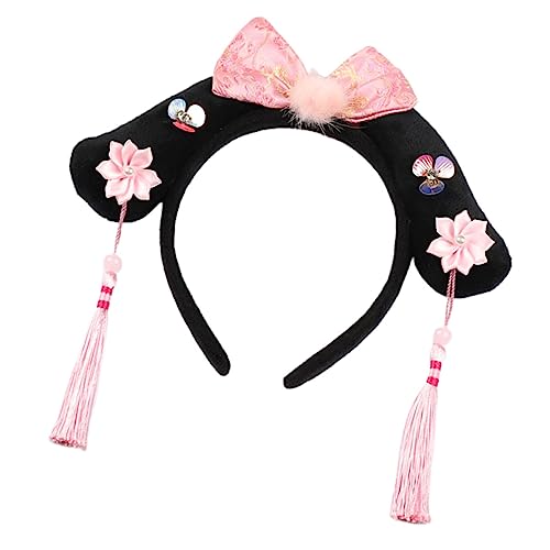 Angoily 1Stk Gege Kinderstirnband Haargummis für Mädchen Stirnbänder zum Geburtstag für Mädchen die chinesen tatsächl Haarnadel Haarband modische Haarspange Kopfschmuck für Kinder Kimono von Angoily