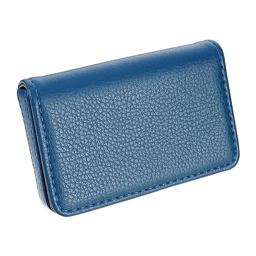 Angoily Tragbarer Business Koffer aus PU Leder mit Eleganter Halter für Visitenkarten Magnetverschluss für Geschäftsreisen und Meetings von Angoily