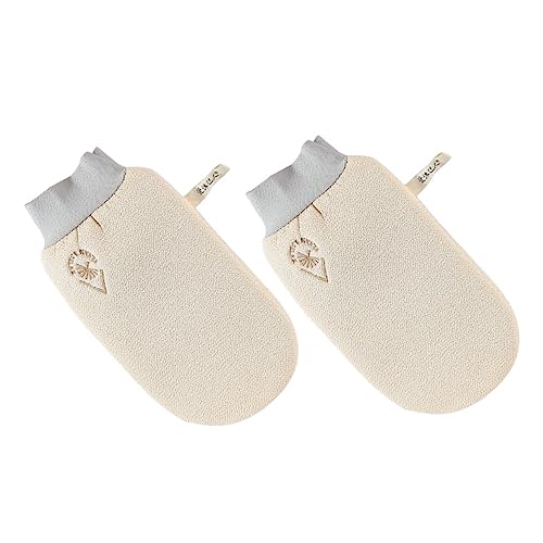 Angoily 10 Stk Doppelseitige Badehandschuhe Badeutensilien Für Kinder Peeling-waschhandschuhe Körperwaschhandschuh Peeling-handschuhe Für Den Körper Klebe Filament Sanft Badeprodukte von Angoily