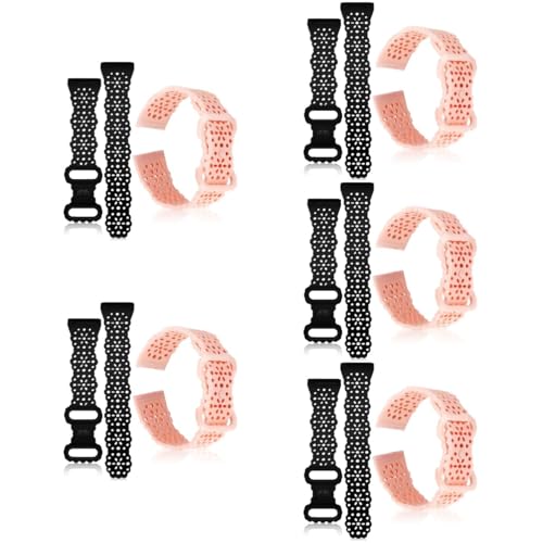 Angoily 10 Stk Gurt Bänder Für Frauen Rosa Armbänder Geschmeidiges Band Uhrenarmbänder Für Herren Bänder Für Männer Hautfreundliches Uhrenarmband Ersatzband Anschauen Intelligent Kieselgel von Angoily