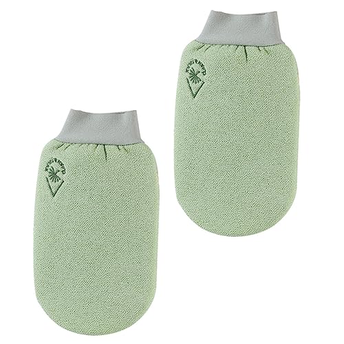 Angoily 10 Stk Doppelseitige Badehandschuhe Selbstpeeling-handschuh Body Scrubber Für Herren Peeling-waschhandschuhe Duschhandschuhe Verdicken Badzubehör Erwachsener Wäscher Klebe Filament von Angoily