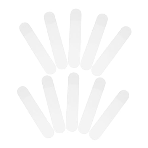 Angoily 10 Stück Mäppchen Stiftetuis Aus Kunststoff Schreibwarentasche Aufbewahrungstasche Für Stifte Klarer Tasche Aufbewahrungstaschen Kleine Bleistiftbeutel Plastik Transparent von Angoily