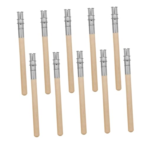 Angoily 10 Stück Teiliges Augenbrauenstift Verlängerer aus Stabilem Material Komfortabler Griff Verlängert Bleistiftlänge Geeignet für Künstler und Kosmetik Praktische Anwendung von Angoily