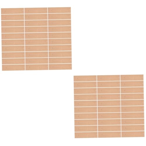Angoily 100 Kraftpapier Stifthüllen mit Sichtfenster Nachhaltige Pen Packing Tubes Robuste Papier Stiftetuis zum Schutz und Verpacken von Kugelschreibern für Schule und Büro von Angoily