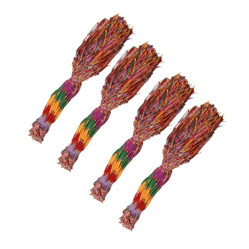 Angoily 100stücke Modisches Webarmband Bunte Handschlaufe Damen Herren Armband Verstellbarer Armreif Handgewebter Armreif Zufällige Farbe von Angoily