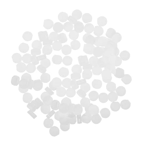 Angoily 100 Stück Transparente Silikon Ohrclip Pads Schmerzlindernde Ohrclip Polster für Weiche Kissen Rutschfeste Passend für Clip Ohrringe Angoily 100 Stück Transparente Silikon Ohrclip Pads Schmerzlindernde Ohrclip Polster für Weiche Kissen Rutschfeste Passend für Clip Ohrringe von Angoily