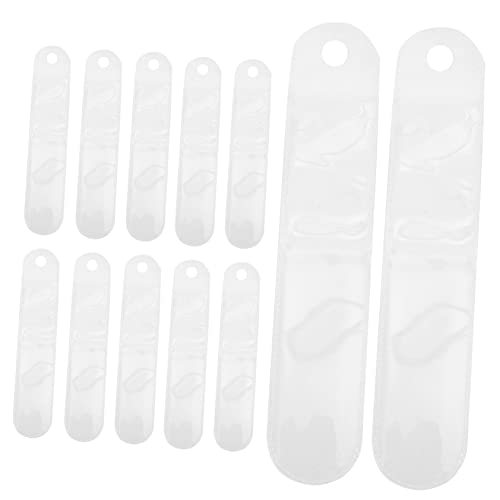 Angoily 100 Stück Transparente Stifttasche Einzelnes Federmäppchen aus Robustem Material für Füllfederhalter Marker Praktischer Stifthalter für Schule Büro Angoily 100 Stück Transparente Stifttasche Einzelnes Federmäppchen aus Robustem Material für Füllfederhalter Marker Praktischer Stifthalter für Schule Büro von Angoily