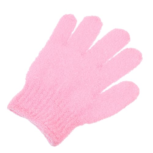 Angoily 10St Fünf-Finger-Badehandschuhe Körperwäscher Körperpeeling für Frauen Handtücher Handtuch Peeling-Handschuhe Badehandschuhe aus Nylon sauber Schwamm Südkorea Schrubben Fräulein von Angoily