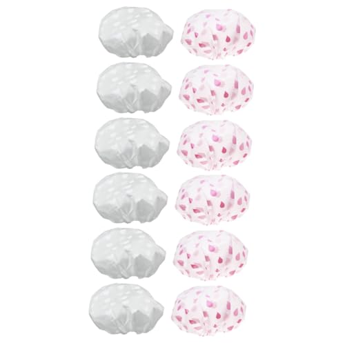 Angoily 2sets Badehut Für Frauen Küchenhaube Duschhaube Öldichte Badezimmerhaube 6pcs * 2 Angoily 2sets Badehut Für Frauen Küchenhaube Duschhaube Öldichte Badezimmerhaube 6pcs * 2 von Angoily