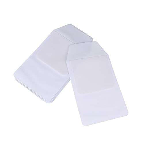 Angoily 12 Stück Stifthalter Weißes Stiftetui PVC Stiftetasche Stifttasche für Handtaschen Beutel Taschenorganisator Pflicht hosenbügel PVC Hospital Bleistifttasche Krankenhausstifttasche von Angoily