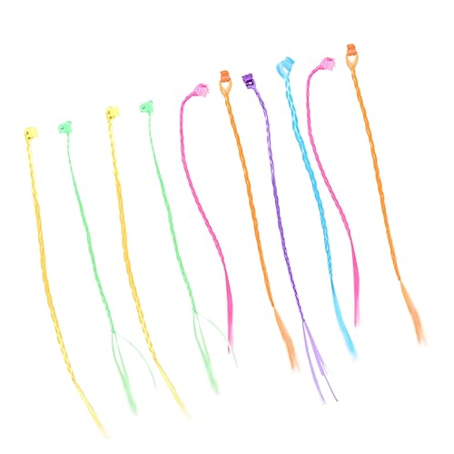 Angoily 12St Haarspangen für Zöpfe geflochtene Perückenclips haarschmuck kinder perücke Haarklammer Haarnadel Kinderhaarspangenperücke geflochtene Clips für Kinder Weben von Angoily