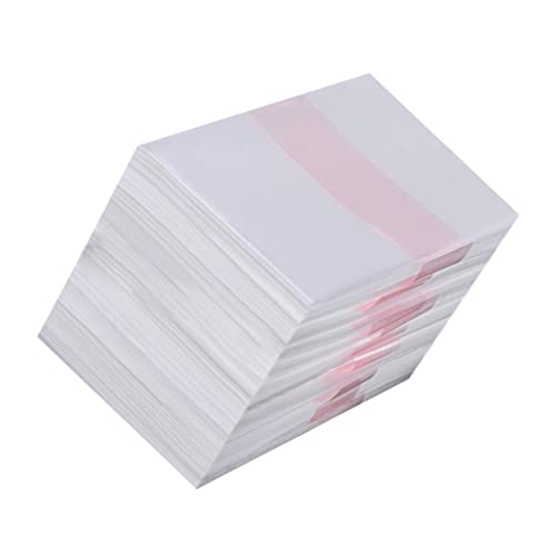 Angoily 1400 Blatt Perm Papier Haarende Papier Lockenpapier Für Haare Jumbo-endwickel Für Haare Styling-haar-endpapier Wiederverwendbares Haarpapier Haarspitzenwickel Weiß Konfetti Riese von Angoily