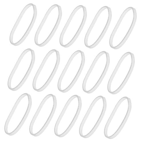Angoily 1500 Stück Teiliges Kleine Transparente Haargummis Elastische Dehnbare Gummibänder für Frauen Weiche Hautfreundliche Mini Haargummis Vielseitig für Styling und Alltag Praktisch von Angoily