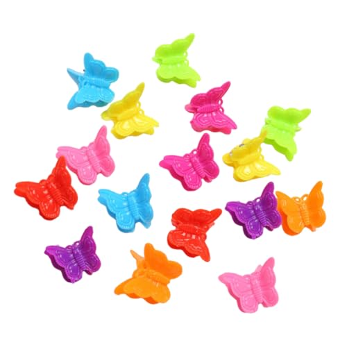 Angoily 160 Stk Schmetterlings-Haarspange Haarspangen Haarklammer Haarschmuck für Mädchen Haar Klammern Haarnadel Tiara Haarschmuck für Kinder Mini-Krallenclips gebrochenes Haar Klauenclip von Angoily