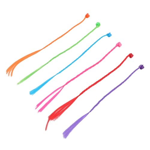 18 Stk geflochtenes Nylon-Stirnband kinder haarspangen haarspange kinder haarklemmen party supplies haar clips hairpins haarsschmuck Weben Kopfbedeckung Klipp Ausgabekarte Mädchen von Angoily