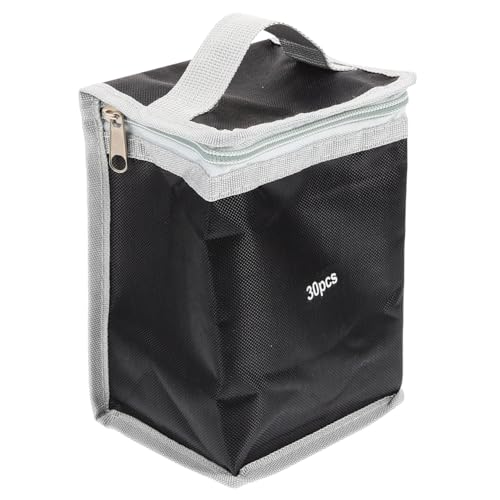 Angoily Stiftetasche Mit Schlitzständer Für Marker Praktische Aufbewahrungstasche Aus Stabilem Material Tragbarer Stifte-Organizer Mit Griff Für Ordnung von Angoily