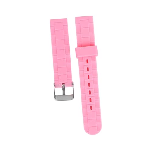 Angoily 1Stk Damenarmband uhrenzubehã¶r uhrenzubehör Modisches Uhrenarmband Frauenbands Ersatz-Uhrenarmband vermissen damenuhr Bandriemen für Frauen Silikonarmband Mode Gurt Fräulein Rosa von Angoily