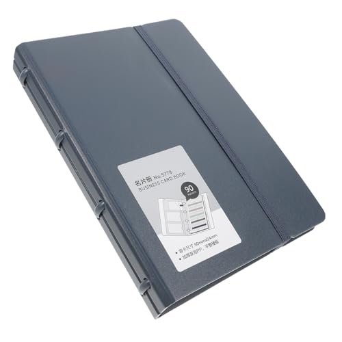 Angoily Visitenkartenbox Aus Hochwertigem Material Tragbarer Kartenhalter Für Visitenkarten Und Namenskarten Schlichtes Design Für Männer Und Frauen von Angoily