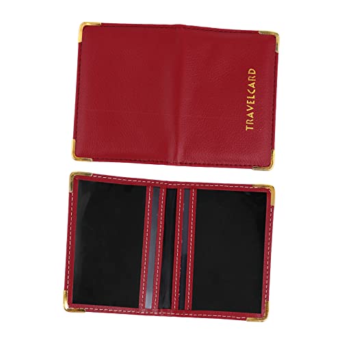 Angoily Schutzhülle Für Bankkarte Kartenpaket Aus Pu-Leder Banktasche Kreditkartenhülle Praktisch Für Geschäftsreise Und Büro von Angoily