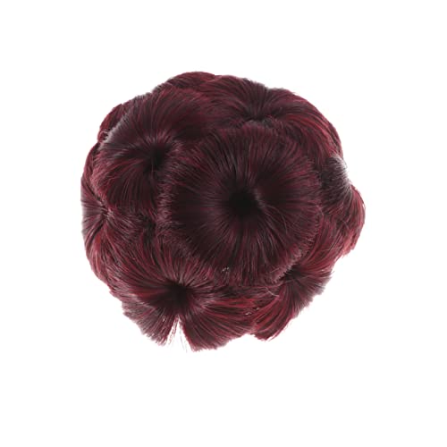 Angoily 1Stk Haargummis für Frauen Haarspangen für Damen flower hair clips blumenhaarklammer Perücke matte Haarspangen Haarknoten-Clip Dutt Haargummi neun Blumen Brötchen von Angoily