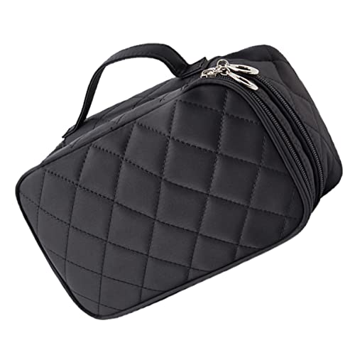 Angoily 1stk Rhombus Kosmetiktasche Tote-Organizer Taschenorganisator Für Unterwegs Wasserdicht Kosmetik Tasche Leinwand Reise Make-up Tasche Nylon Reisen Kosmetikkoffer Tragbar von Angoily