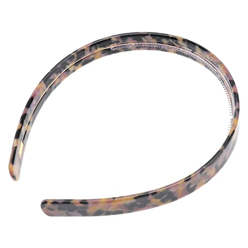 Angoily 1stk Stirnband Dusche Haarband Dünne Stirnbänder Für Frauen Sport-haarband Für Damen Stirnbänder Für Frauen Mit Zähnen Hawksbill Headwear Wild Fräulein Essigsäure Acetatfolie von Angoily