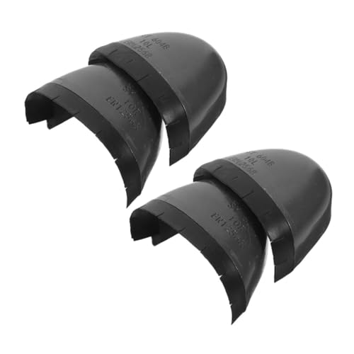 Angoily 2 Paare Schutz Zehenschutz Arbeitsschuhe Stahlkappen Universalgröße Sicherheitszehenschutz Überzieher Panzerschutz Arbeitsschutz für BAU Lager und Industrie von Angoily