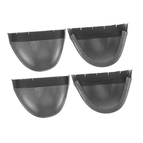 Angoily 2 Paare Stahl Zehenschutz Schuhkappen Robust Schutz Metall Zehenkappe Universalgröße Installieren Für BAU und Industrie Männer und Frauen von Angoily