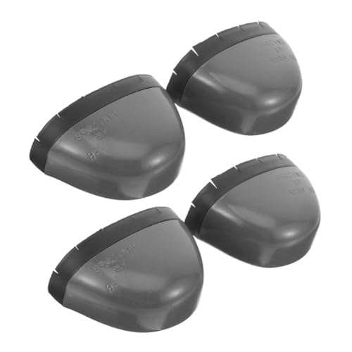 Angoily 2 Paare Stahl Zehenschutz Überzieher Schutzkappen für Sicherheitsschuhe Herren Verschleißfest Robust Einfache Montage für Arbeitsschutz und Arbeitsschuhe von Angoily