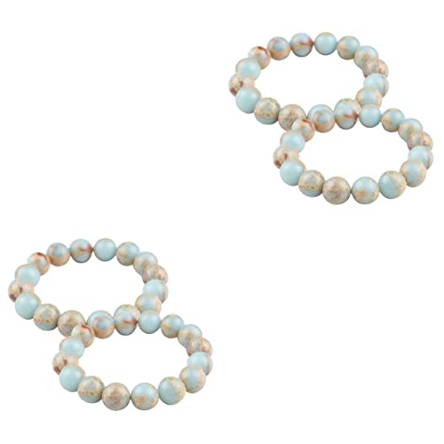 Angoily 2 Sätze Dekorative Mädchenarmband Kette Leichte Perlenarmbänder Modisches Für Frauen Vielseitig Einsetzbar Für Party Dating Und Stilvolles 2 Stücke * 2 von Angoily