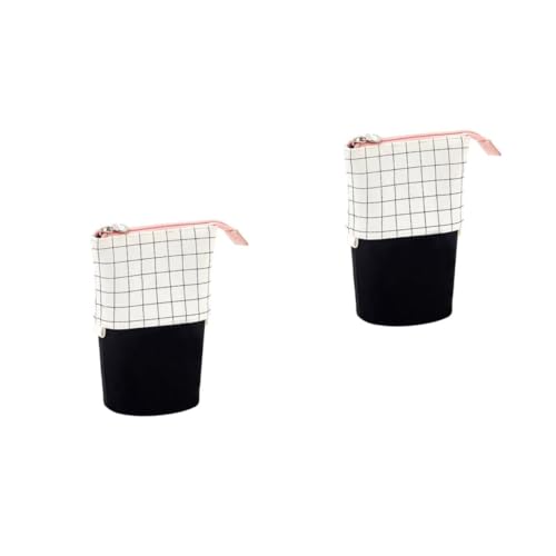 Angoily 2 Stck. Canvas Stiftetui im Karo Design Verstellbar Reißverschluss für Schule und Büro Schützt Ihre Schreibwaren vor Verlust und Diebstahl Angoily 2 Stck. Canvas Stiftetui im Karo Design Verstellbar Reißverschluss für Schule und Büro Schützt Ihre Schreibwaren vor Verlust und Diebstahl von Angoily