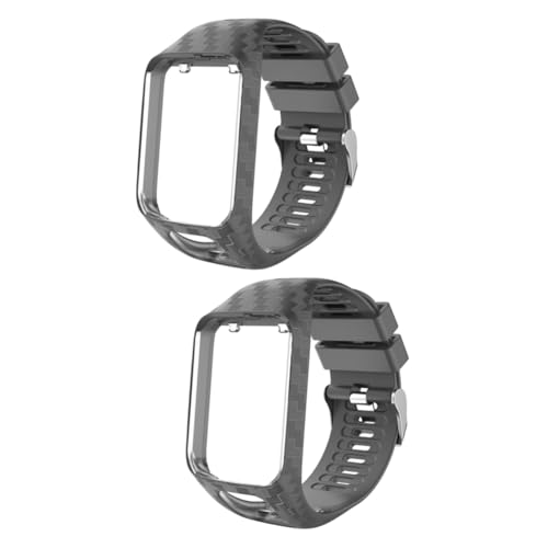 Angoily 2 Stk Armband Für Uhr Schnellspannband Sport Damenuhren Für Damen Fitness-accessoires Für Männer Uhrenarmbänder Für Damen Golfuhren Herrenbands Schauen Sie Klug Silikon Intelligent von Angoily