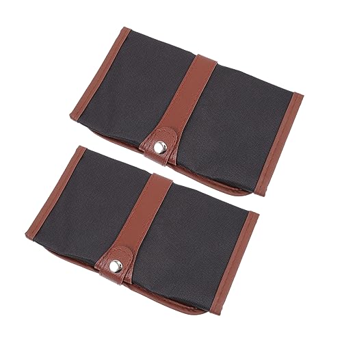Angoily 2 Stück Briefpapierbeutel Zeichnen Von Bleistiften Für Party Kugelschreiber Bleistift Bleistiftbeutel Taschen Stiftorganisator Bleistift Rolltasche Segeltuch von Angoily