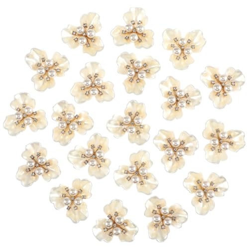 Angoily 20 Stück Kamelie DIY Zubehör haarschmuck rose DIY Schmuckzubehör Elegant Kopfschmuck Elegant Haarschmuck Rose Haarschmuck DIY haarrequisiten neuartige Kopfbedeckungen Yellow von Angoily