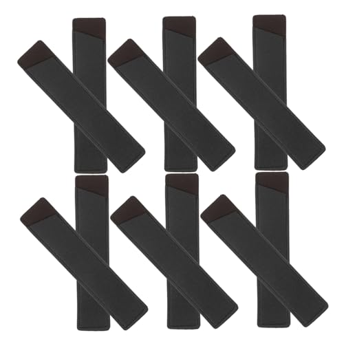 Angoily 20 Stück PU Leder Stiftetui Einzeln Federhalter Schutzhülle mit Weicher Innenausstattung Robuster Kugelschreiber-etui für Schule Büro und Unterwegs von Angoily