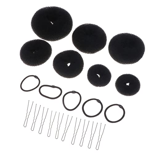 Angoily 22st Haar Bobby Pins Für Frauen Mädchen Kinder Ballett Haarknoten Socke Haarflechter Donut-brötchen-maker-kit Stretch-haargummis Donut-haarknoten-maker Haarschmuck Elastizität von Angoily