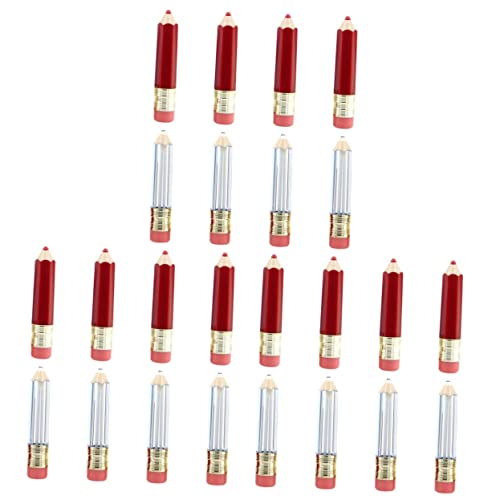 Angoily 24 Stk Lipgloss Lippenstift Leere Tube Set Zur Herstellung Von Lippenbalsam Fülltablett Für Lippenbalsamtube Bausatz Machen Mini-lipgloss-tube Behälter Bastelbedarf Plastik Füllung von Angoily