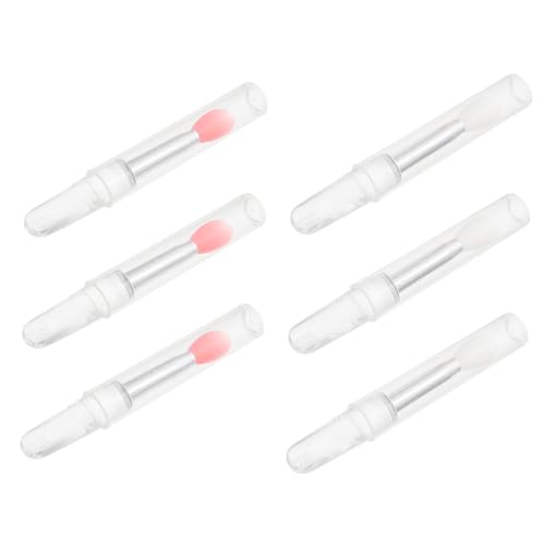 Angoily 24 Stk Silikon-Lippenmaskenpinsel Wimpernwerkzeuge Lippenstift für Frauen Lidschatten Lippenbalsam Lippenbürste Make-up-Tool Kosmetik Applikator Pinselwerkzeug von Angoily