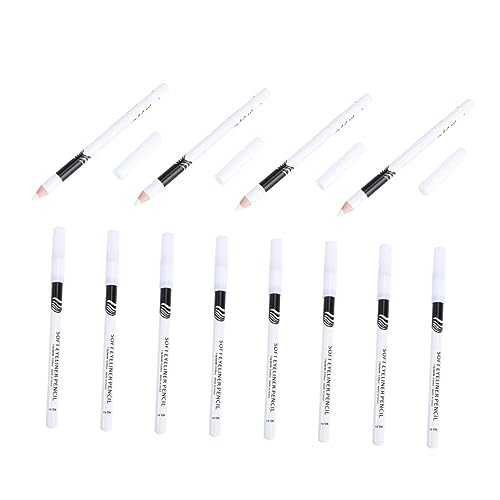 Angoily 24St Eyeliner-Stift weißer Augenbrauenstift weiße Accessoires Lidschatten Augenlinien-Kosmetik-Tools Augen Make-up Zubehör für Mädchen Ziemlich Make-up-Tools Stickstift Werkzeug von Angoily